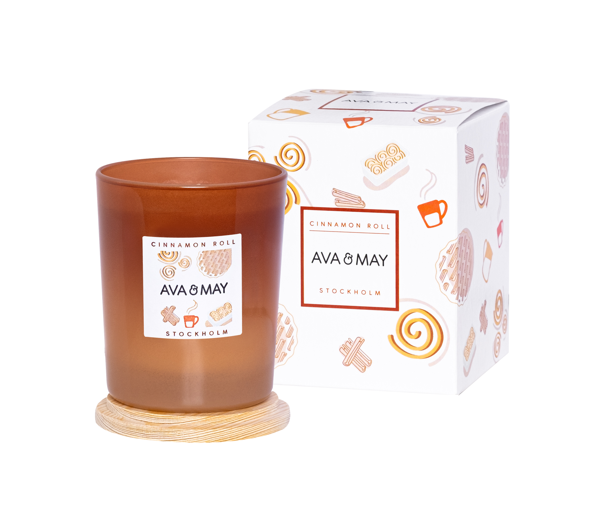 Cinnamon Roll 180g candle