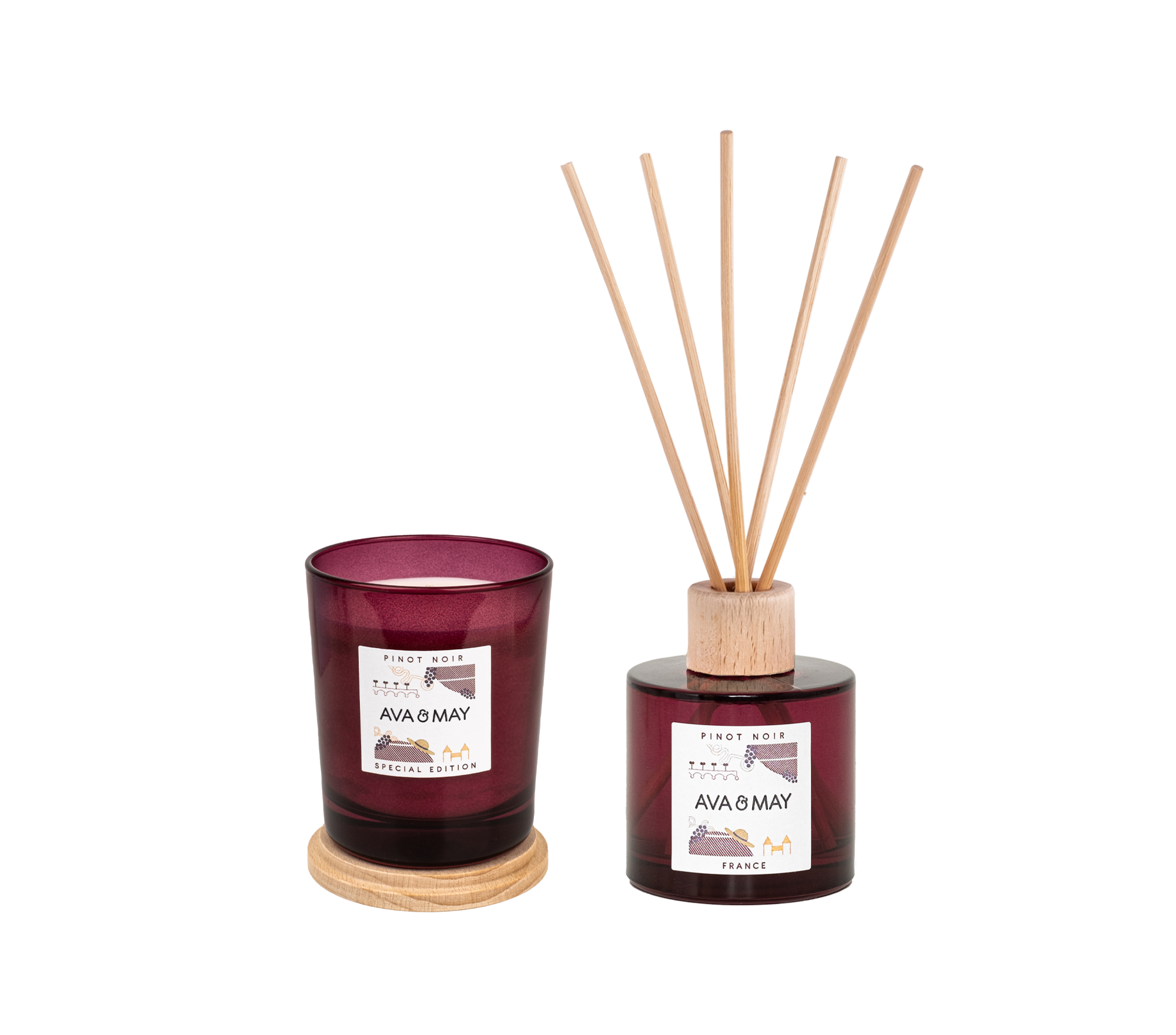 Pinot Noir Home Fragrance Set