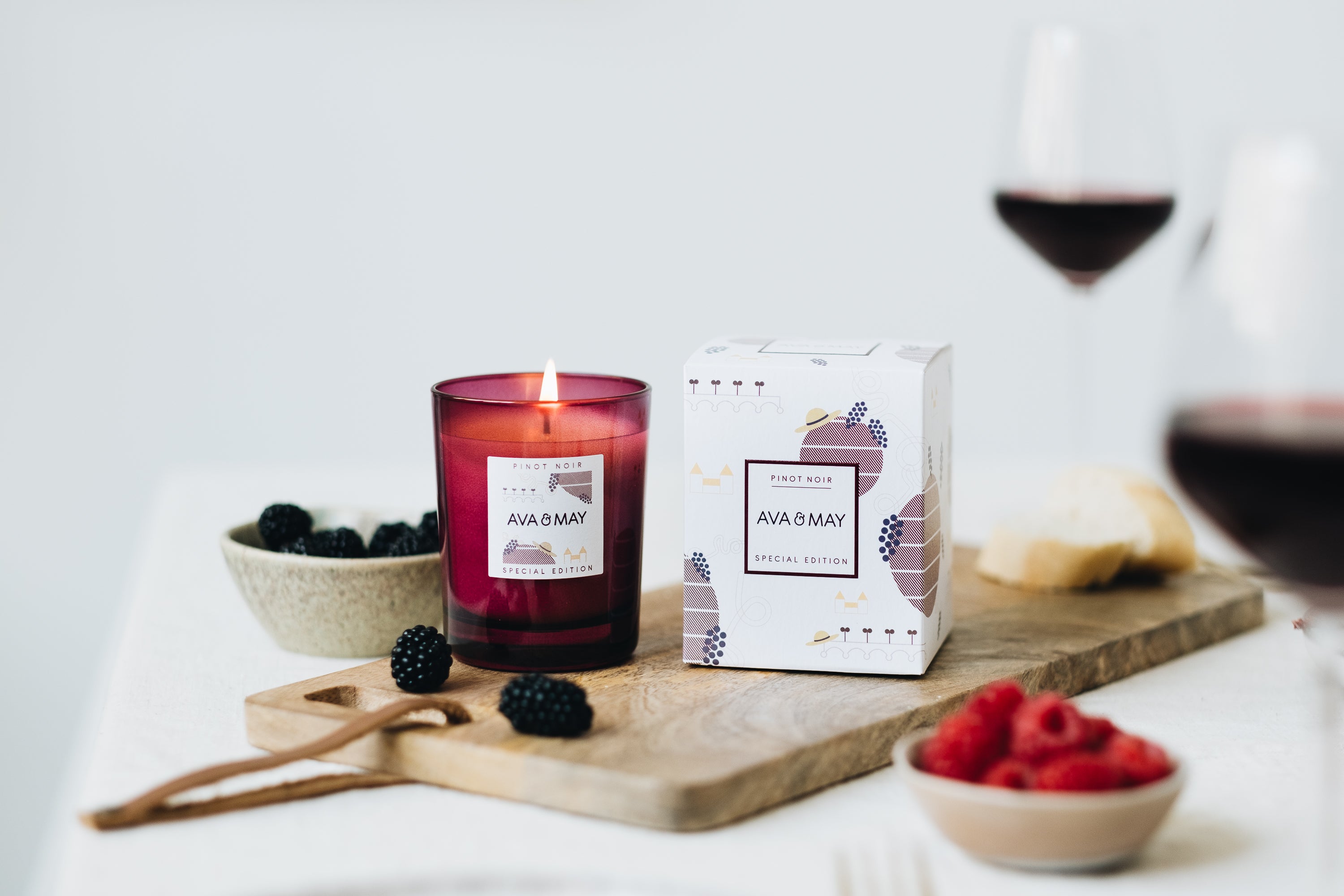 Pinot Noir Home Fragrance Set