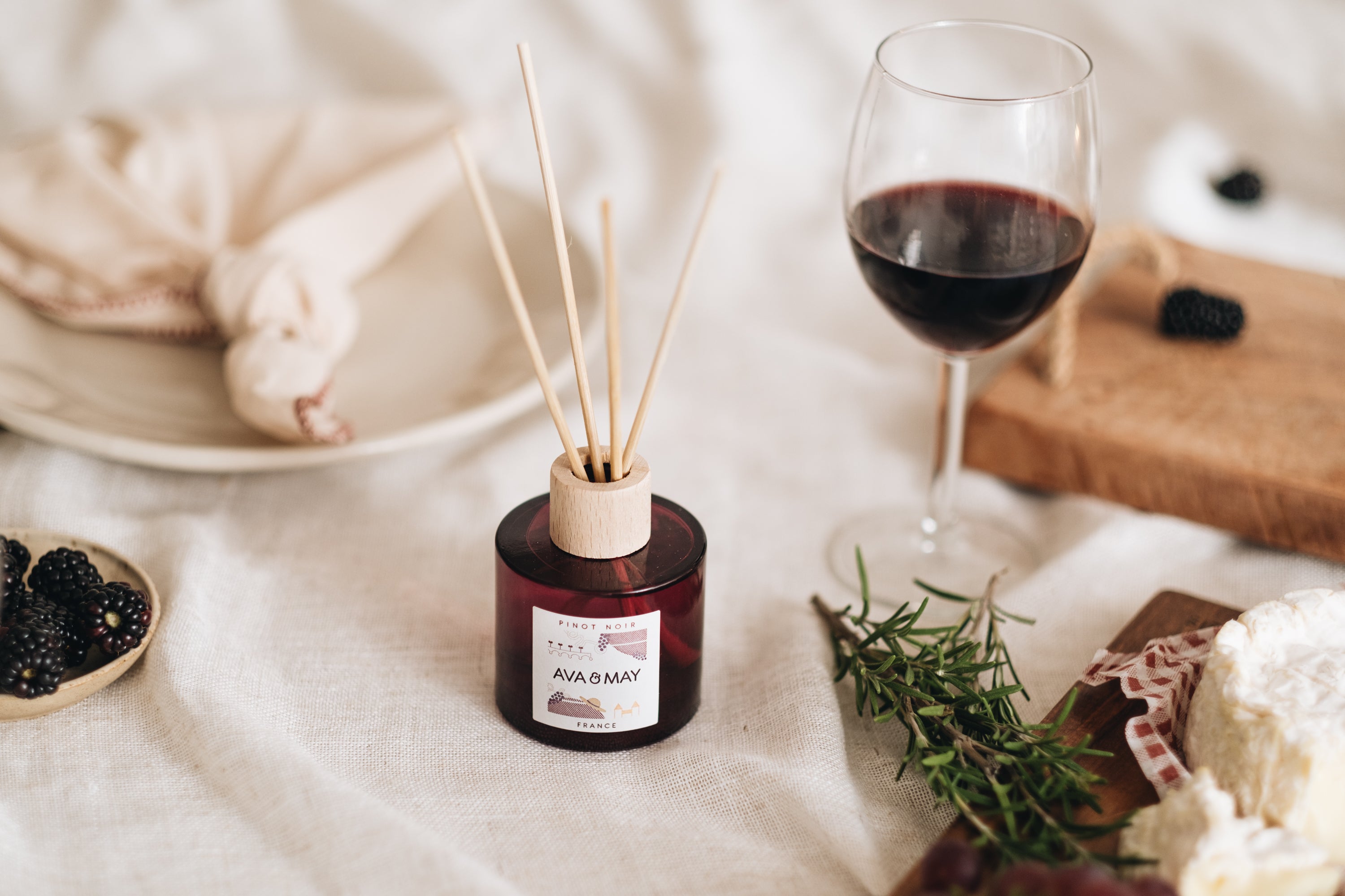 Pinot Noir Home Fragrance Set